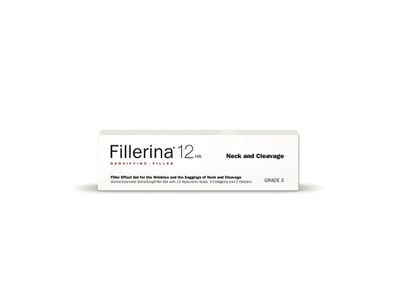 FILLERINA 12 vyhladzujúce sérum na krk a dekolt (stupeň 3), 30 ml